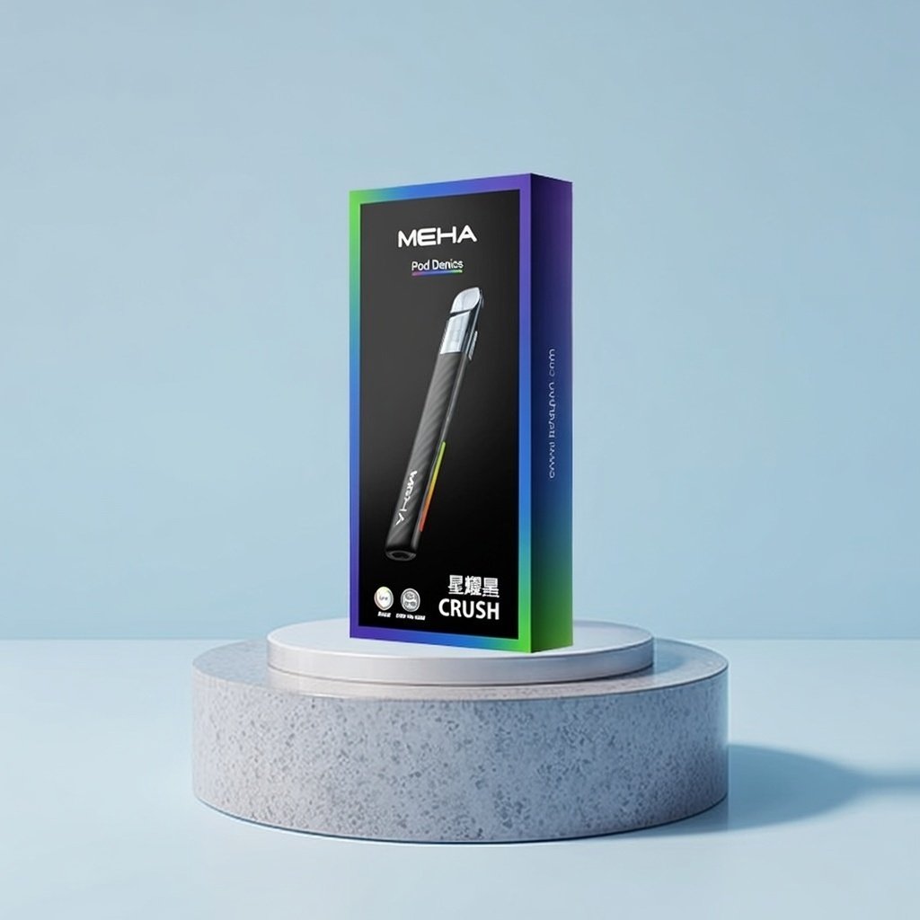 MEHA 魅嗨 五代主機 星耀版 450mAh 7-10.5W三檔調節 Type-C快充 RGB氛圍燈 通用RELX五代/悅刻六代 台灣現貨:圖片 2