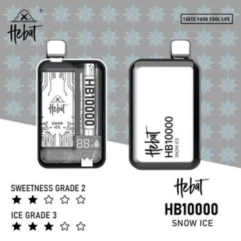 【喜貝 Hebat】10000口拋棄式電子煙 LED顯示屏 可充電 多口味選擇 台灣現貨速發