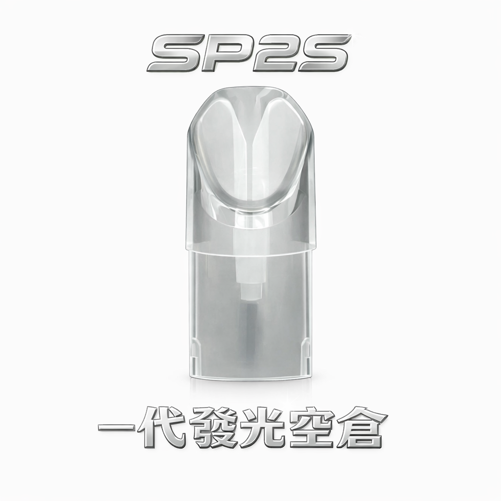 SP2S 一代LED發光空倉 陶瓷芯註油不漏油 防漏順滑 通用一代主機 台灣現貨