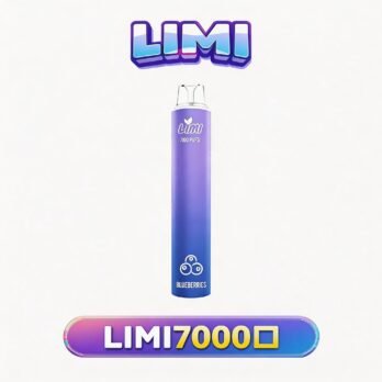 【LIMI】7000口拋棄式電子煙 吸氣即亮LED燈條 8ml 650mAh可充電 3.5%尼古丁鹽 冰感水果系列 現貨秒發