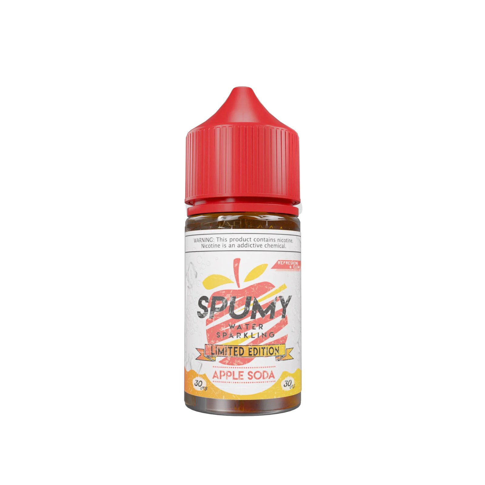 SPUMY 蘇打系列 美國進口煙油 30mg 丁鹽 30ml 大容量 清新氣泡口感 氣泡感還原 全台現貨秒發:圖片 2