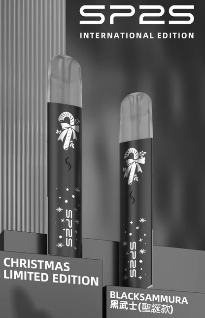 SP2S 國際版 聖誕限定主機 鹿頭雪花立體浮雕工藝 幻彩LED 呼吸燈條 完美兼容一代煙彈 Type-C 閃充 台灣現貨秒發:圖片 6