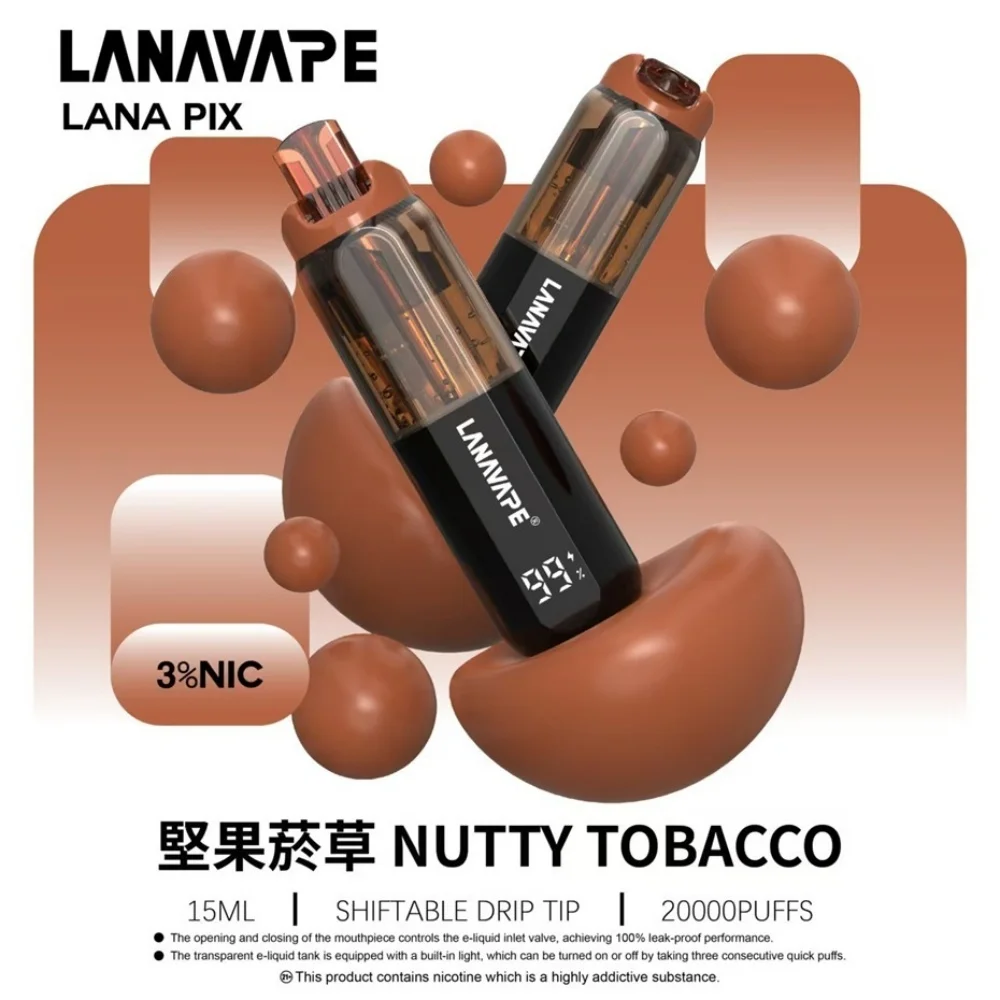 【LANA PIX】閃光彈 20000口拋棄式電子煙 850mAh可充電 3%丁鹽 15ml巨量儲油 獨家可折疊吸嘴 Mesh芯 台灣現貨秒發:圖片 11